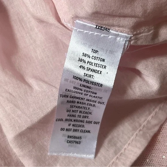 TUCKER + TATE Pink Gold Sparkle Glitter Tulle Ballet Dress Ballerina 6M NWT - Picture 6 of 8